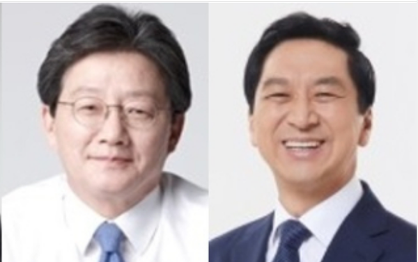 ▲ 유승미 전 의원과 김기현 전 원내대표