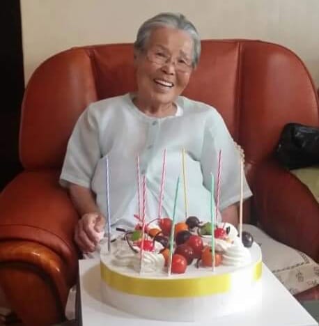 ▲ 김묘향(당시 90세) 여사의 살아생전 모습.
