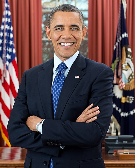 ▲ 버락 오바마(2012년) 미국의 제44대 대통령
