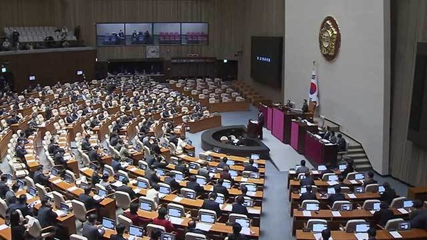 ▲ 국회 본회의장 모습 (신문고뉴스 자료사진)